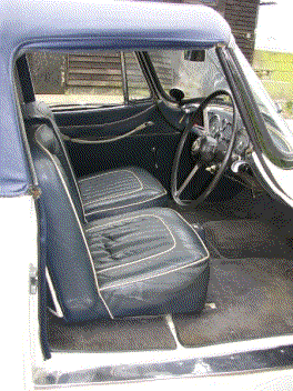 Daimler Conquest Coupe inside