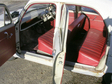 Ford Consul inside