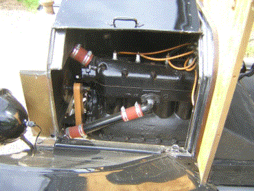 Ford Model T Van engine