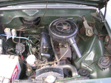 Hillman Super Minx engine