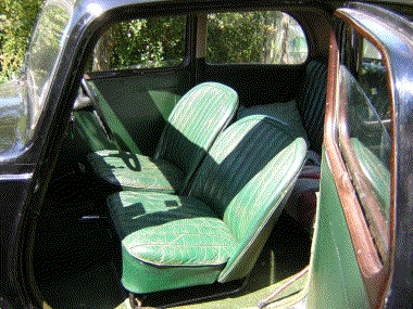 Morris Eight inside