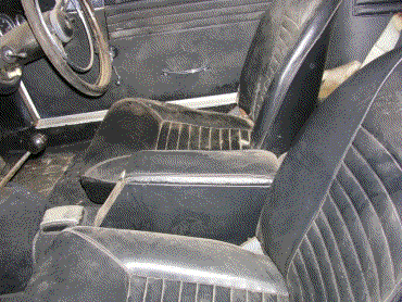 Sunbeam Alpine inside