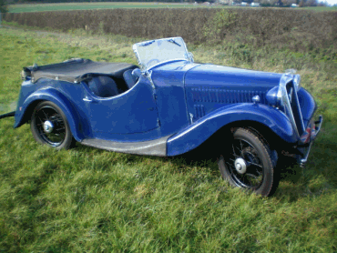 Morris Eight Jensen Bodied Tourer