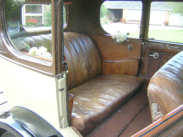 Morris Oxford Empire Saloon inside